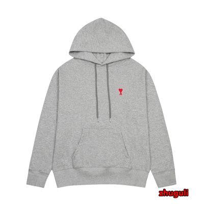 秋冬新品入荷 AMI パーカー  ZHUGULI工場