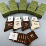 2024年秋冬新品人気 グッチ靴下一箱5足セット