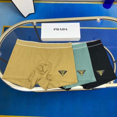 2024年秋冬新品人気PRADA 下着一箱ごとに3枚