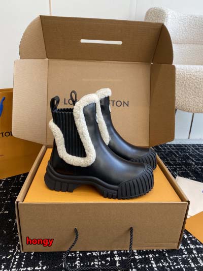 2024年11月22日秋冬高品質新品入荷ルイヴィトン女性 ショートブーツスニーカー HY工場35-41
