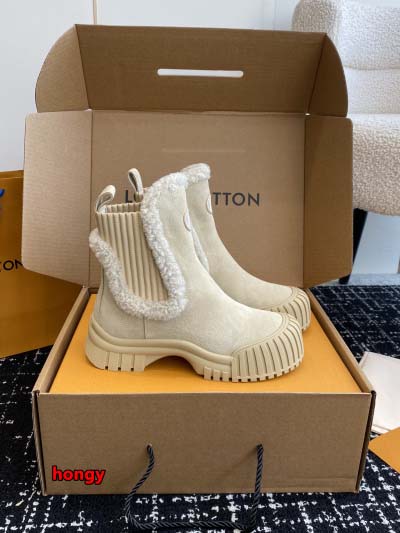 2024年11月22日秋冬高品質新品入荷ルイヴィトン女性 ショートブーツスニーカー HY工場35-41