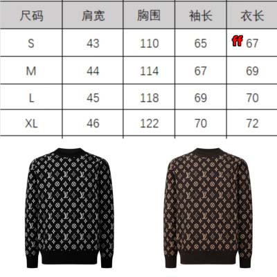 2024年11月27日秋冬高品質新品入荷ルイヴィトンカシミヤセーター FF工場