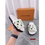 2024年11月25日秋冬高品質新品入荷ルイヴィトン ウールのスリッパ  HY工場