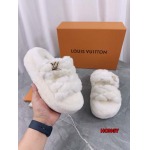 2024年11月25日秋冬高品質新品入荷ルイヴィトン ウールのスリッパ  HY工場