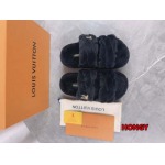 2024年11月25日秋冬高品質新品入荷ルイヴィトン ウールのスリッパ  HY工場