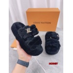 2024年11月25日秋冬高品質新品入荷ルイヴィトン ウールのスリッパ  HY工場