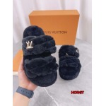 2024年11月25日秋冬高品質新品入荷ルイヴィトン ウールのスリッパ  HY工場