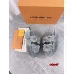 2024年11月25日秋冬高品質新品入荷ルイヴィトン ウールのスリッパ  HY工場