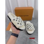 2024年11月25日秋冬高品質新品入荷ルイヴィトン ウールのスリッパ  HY工場