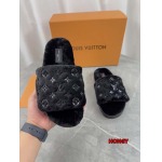 2024年11月25日秋冬高品質新品入荷ルイヴィトン ウールのスリッパ  HY工場