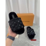 2024年11月25日秋冬高品質新品入荷ルイヴィトン ウールのスリッパ  HY工場