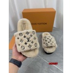 2024年11月25日秋冬高品質新品入荷ルイヴィトン ウールのスリッパ  HY工場
