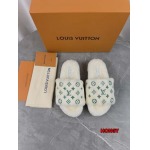 2024年11月25日秋冬高品質新品入荷ルイヴィトン ウールのスリッパ  HY工場