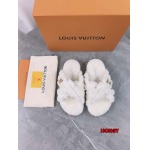 2024年11月25日秋冬高品質新品入荷ルイヴィトン ウールのスリッパ  HY工場