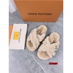 2024年11月25日秋冬高品質新品入荷ルイヴィトン ウールのスリッパ  HY工場