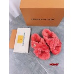 2024年11月25日秋冬高品質新品入荷ルイヴィトン ウールのスリッパ  HY工場