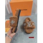 2024年11月25日秋冬高品質新品入荷ルイヴィトン ウールのスリッパ  HY工場