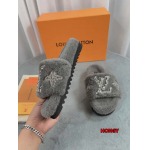 2024年11月25日秋冬高品質新品入荷ルイヴィトン ウールのスリッパ  HY工場