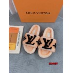 2024年11月25日秋冬高品質新品入荷ルイヴィトン ウールのスリッパ  HY工場