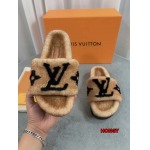 2024年11月25日秋冬高品質新品入荷ルイヴィトン ウールのスリッパ  HY工場