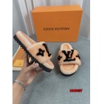 2024年11月25日秋冬高品質新品入荷ルイヴィトン ウールのスリッパ  HY工場