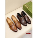 2024年11月25日秋冬新品入荷グッチ革靴 HY工場