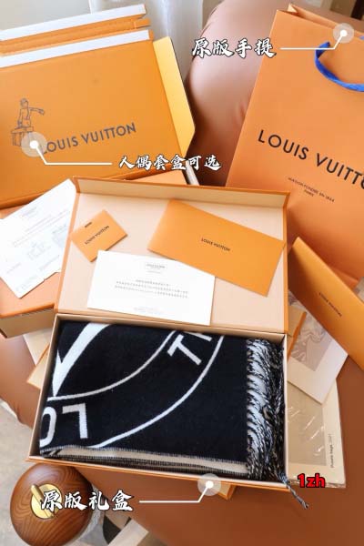 2024年12月3日新品入荷ルイヴィトンカシミアスカーフ 暖かい防寒秋冬 1z工場