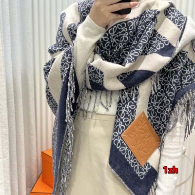 2024年12月3日新品入荷LOEWE カシミアスカーフ 暖かい防寒秋冬 1z工場