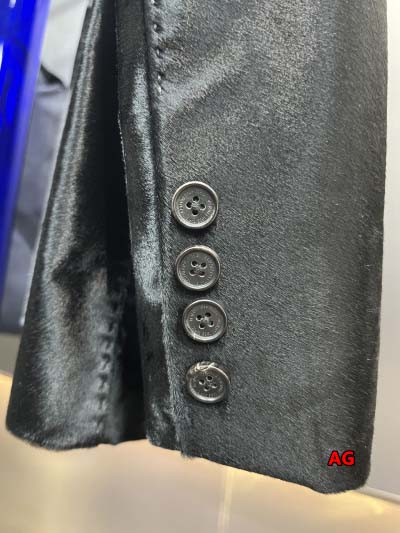 秋冬原版復刻 新品 Berluti 本革牛の胎児の毛 ジャケットアウター ag工場