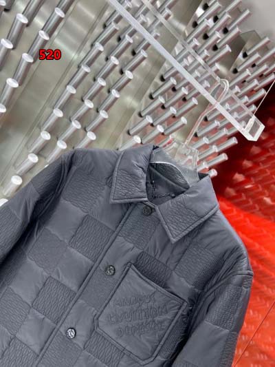 2024年12月9日秋冬高級N品新品 ルイヴィトン綿入れの服ジャケット 520工場