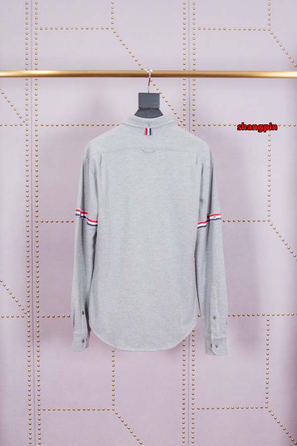 秋冬高品質 THOM BROWNE 長袖 シャツ  shp工場