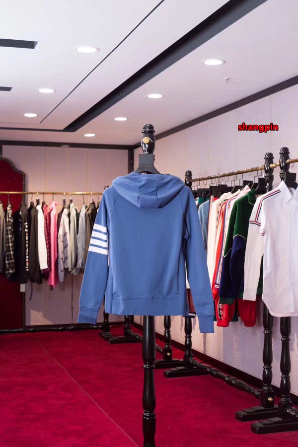 秋冬高品質 THOM BROWNE スウェットパーカー   shp工場