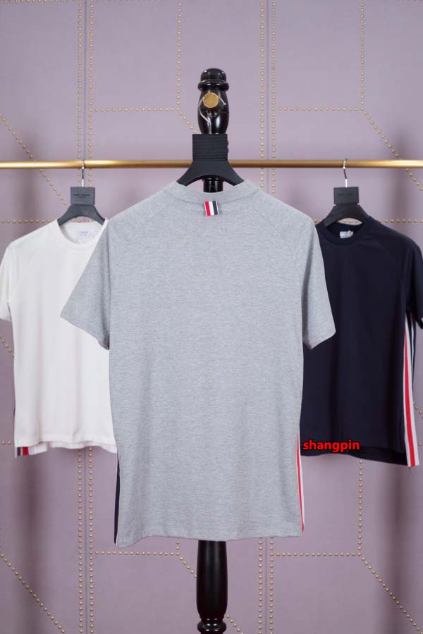 2025年春夏高品質新品 THOM BROWNE 半袖 Tシャツ shp工場