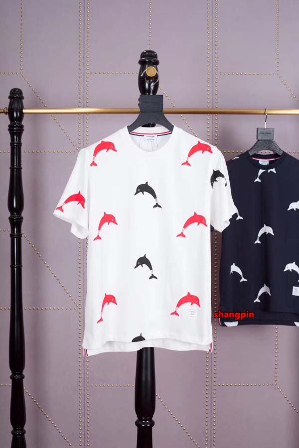 2025年春夏高品質新品 THOM BROWNE 半袖 Tシャツ shp工場