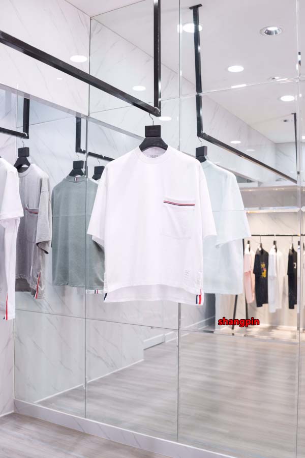 2025年春夏高品質新品 THOM BROWNE 半袖 Tシャツ shp工場