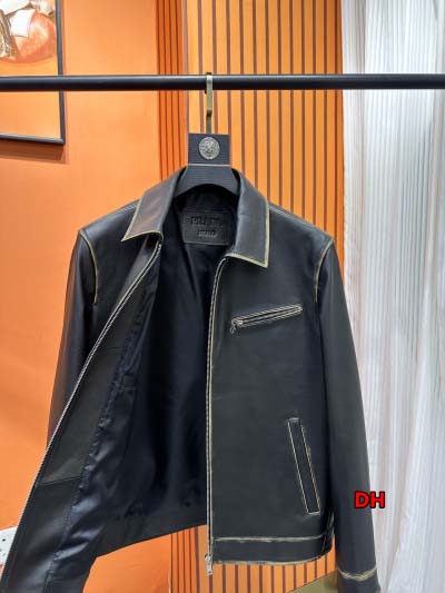 2024年原版復刻秋冬 PRADA 本革 ジャケットアウター  ku工場