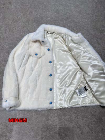 2024年原版復刻秋冬ルイヴィトン本革 ミンク 毛皮 ジャケットアウター  mm工場