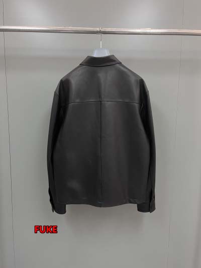 2024年12月16日新作原版復刻秋冬PRADA 羊革 シャツジャケットアウター fk工場