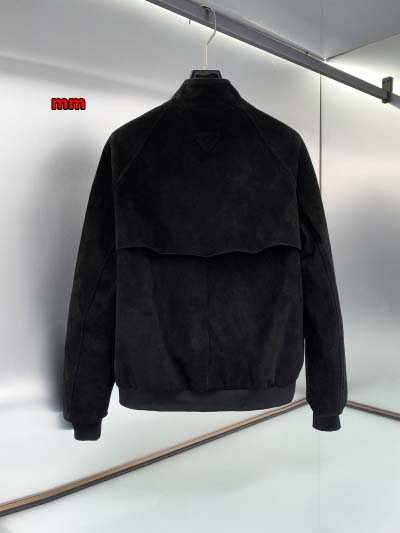 2024年新作原版復刻秋冬PRADA 本革 ジャケットアウター   ag工場