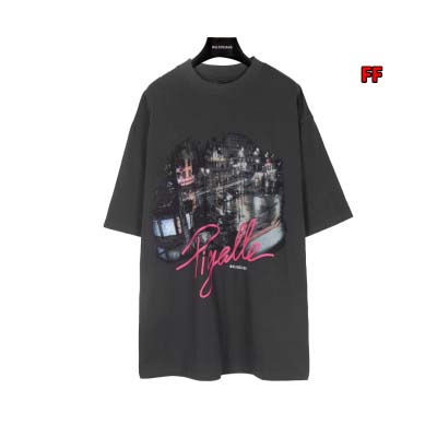 2025年新作早春 バレンシアガ 半袖 Tシャツ 綿 男女兼用  FF工場