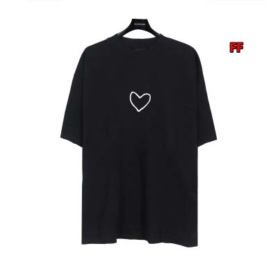 2025年新作早春 バレンシアガ 半袖 Tシャツ 綿 男女兼用  FF工場