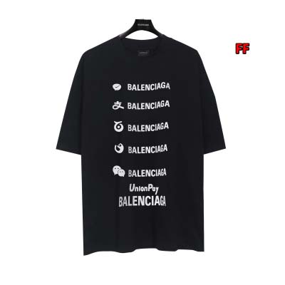 2025年新作早春 バレンシアガ 半袖 Tシャツ 綿 男女兼用  FF工場