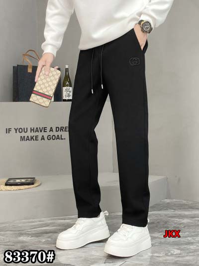 2024年12月19日秋冬高級品新作 グッチ 裏起毛  スポーツズボ JKX工場