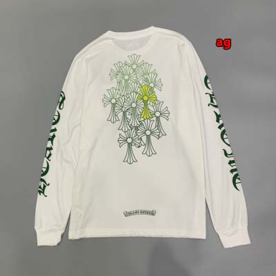 新作入荷高品質クロムハーツ長袖 Tシャツ 綿男女兼用 agfs工場