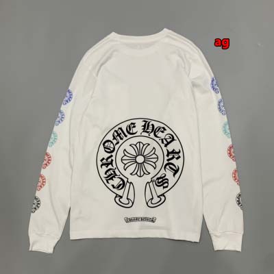 新作入荷高品質クロムハーツ長袖 Tシャツ 綿男女兼用 agfs工場
