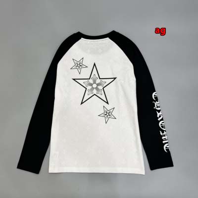新作入荷高品質クロムハーツ長袖 Tシャツ 綿男女兼用 agfs工場