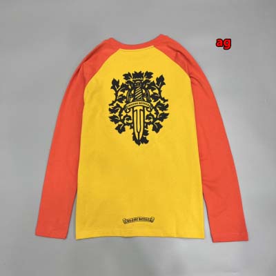 新作入荷高品質クロムハーツ長袖 Tシャツ 綿男女兼用 agfs工場