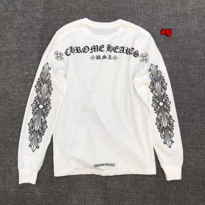 新作入荷高品質クロムハーツ長袖 Tシャツ 綿男女兼用 agfs工場