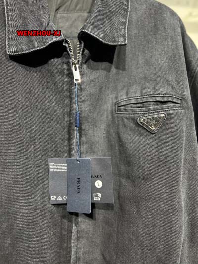 2024年12月24日秋冬新品PRADA 綿入れの服ジャケットアウターXJ工場