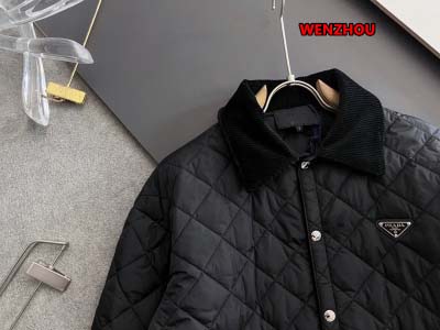 2024年12月24日秋冬新品PRADA 綿入れの服ジャケットアウター  wenzh工場